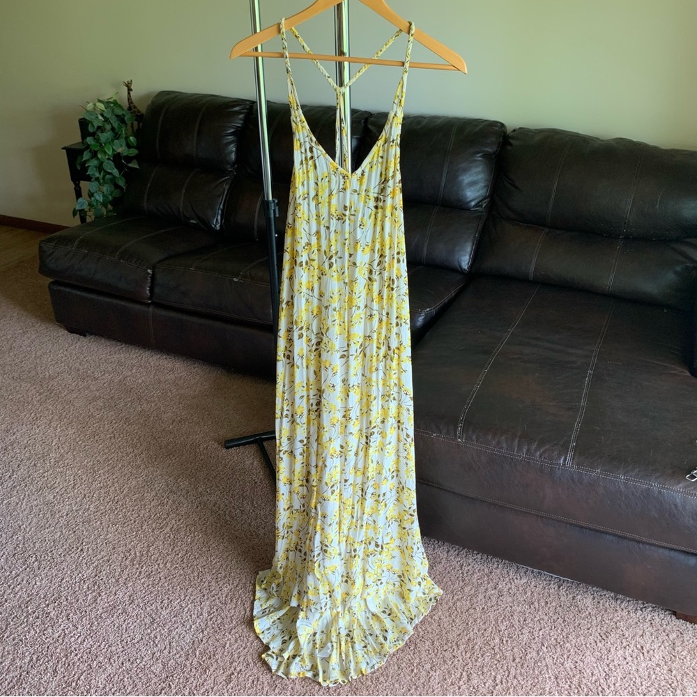 La Blanca Strappy Floral Maxi Dress